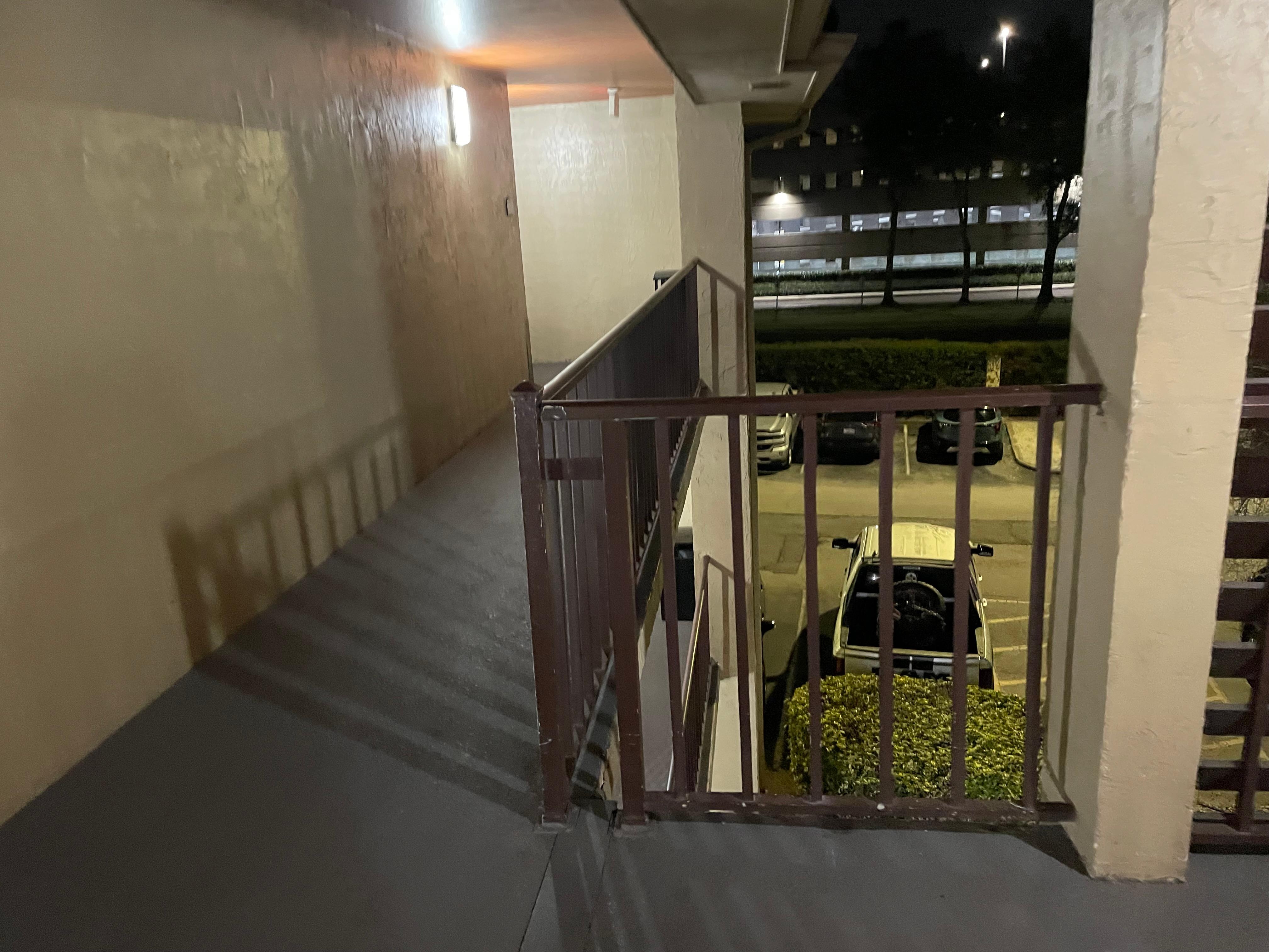 Signs indications where the elevator is are very important when it’s cold and late. 