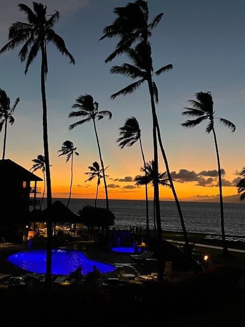 View from the lanai