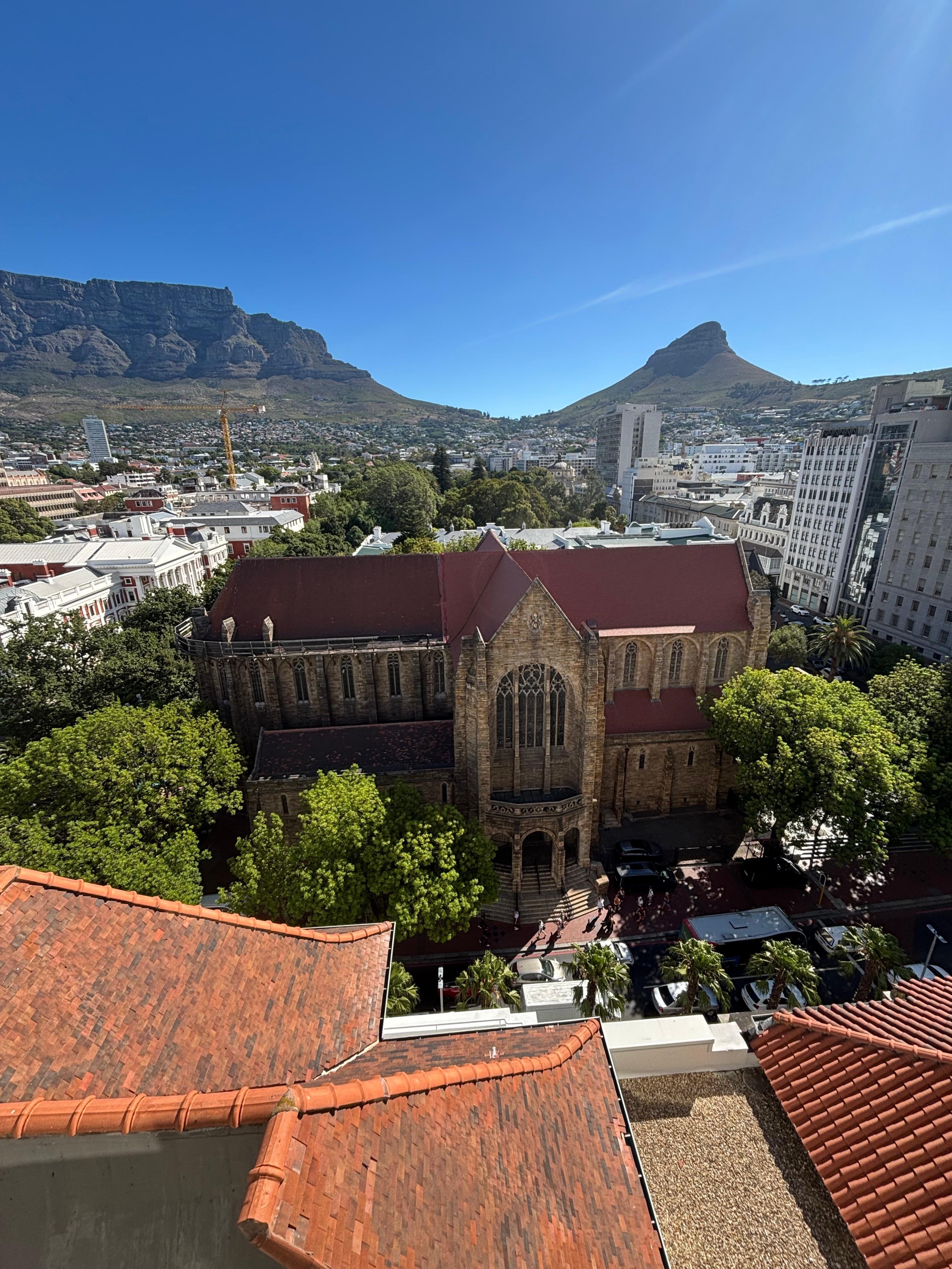 View from room and balcony