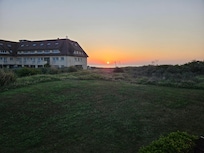 Coucher du soleil vu de la location đ