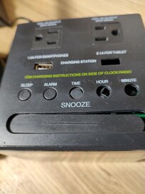 Broke Alarm Clock, Unable to set