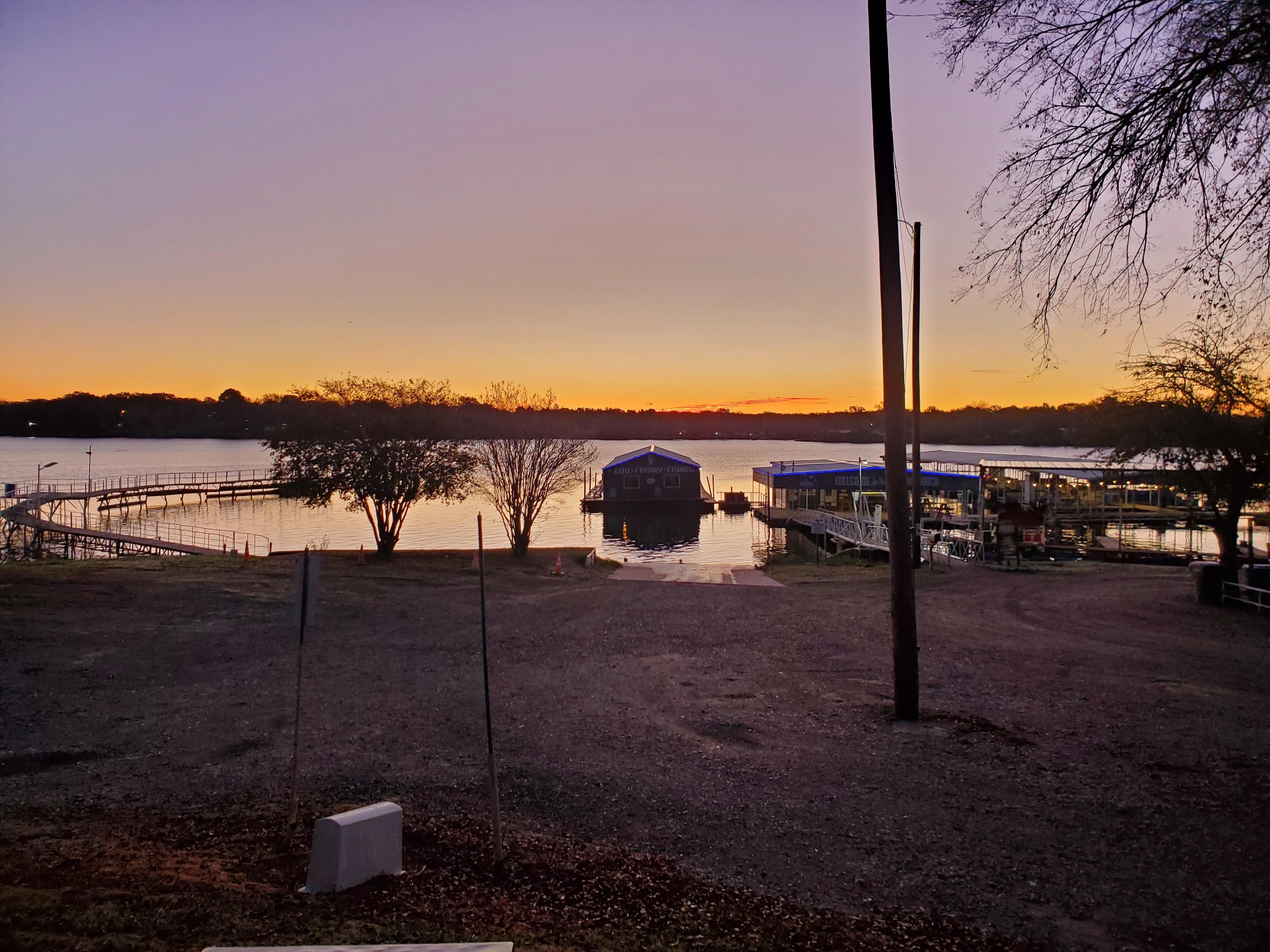 Sunrise from our porch