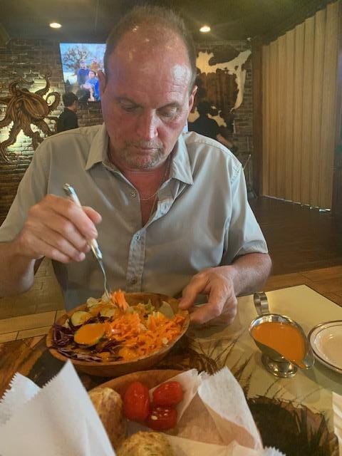 Dinner at Oyster Rock!
Best Sea Bass ever!