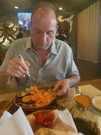 Dinner at Oyster Rock!
Best Sea Bass ever!