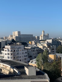 Blick aus dem Fenster