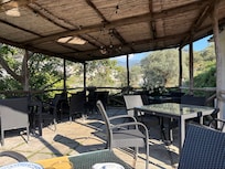 Breakfast patio