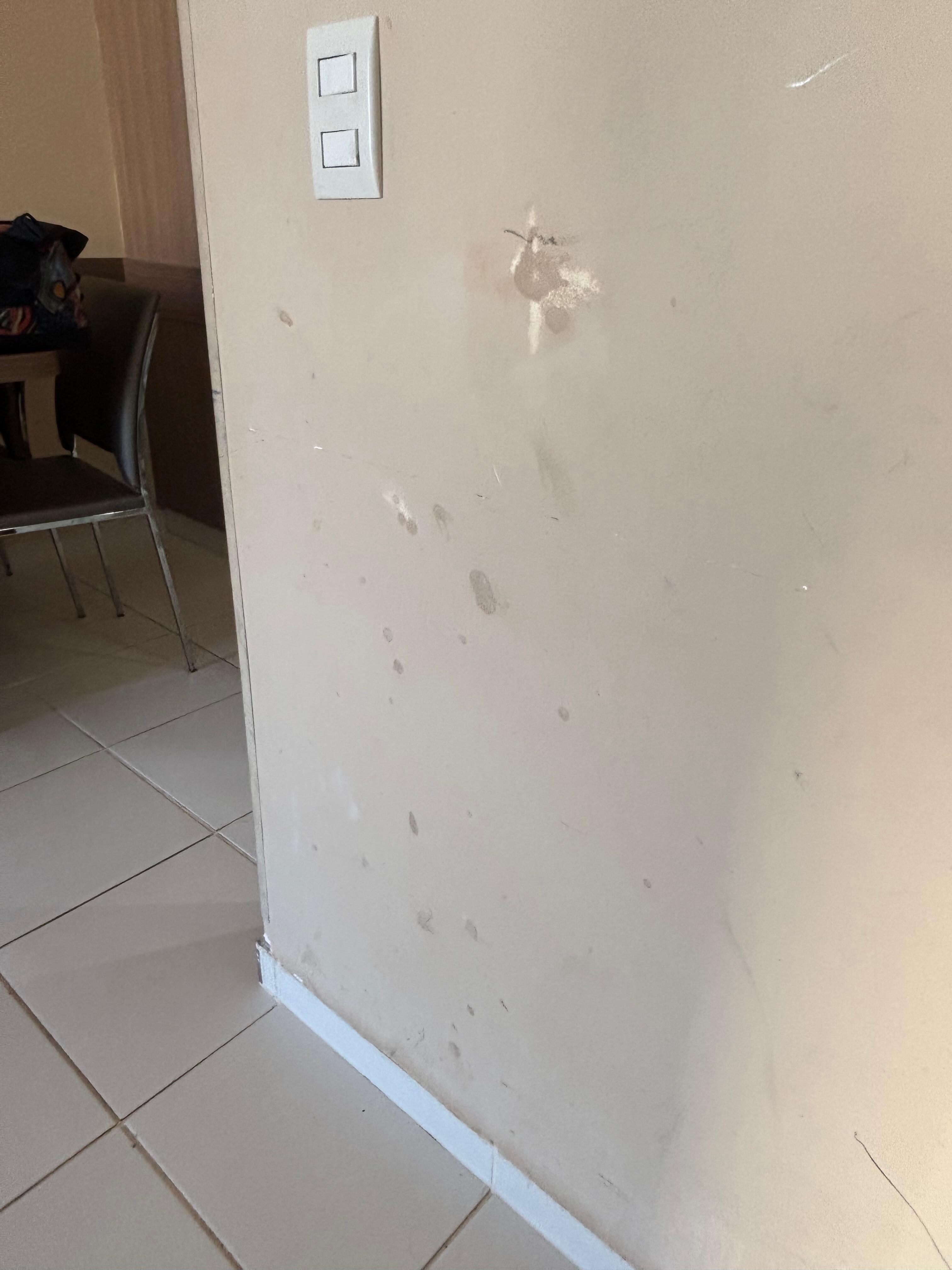Wall damage 