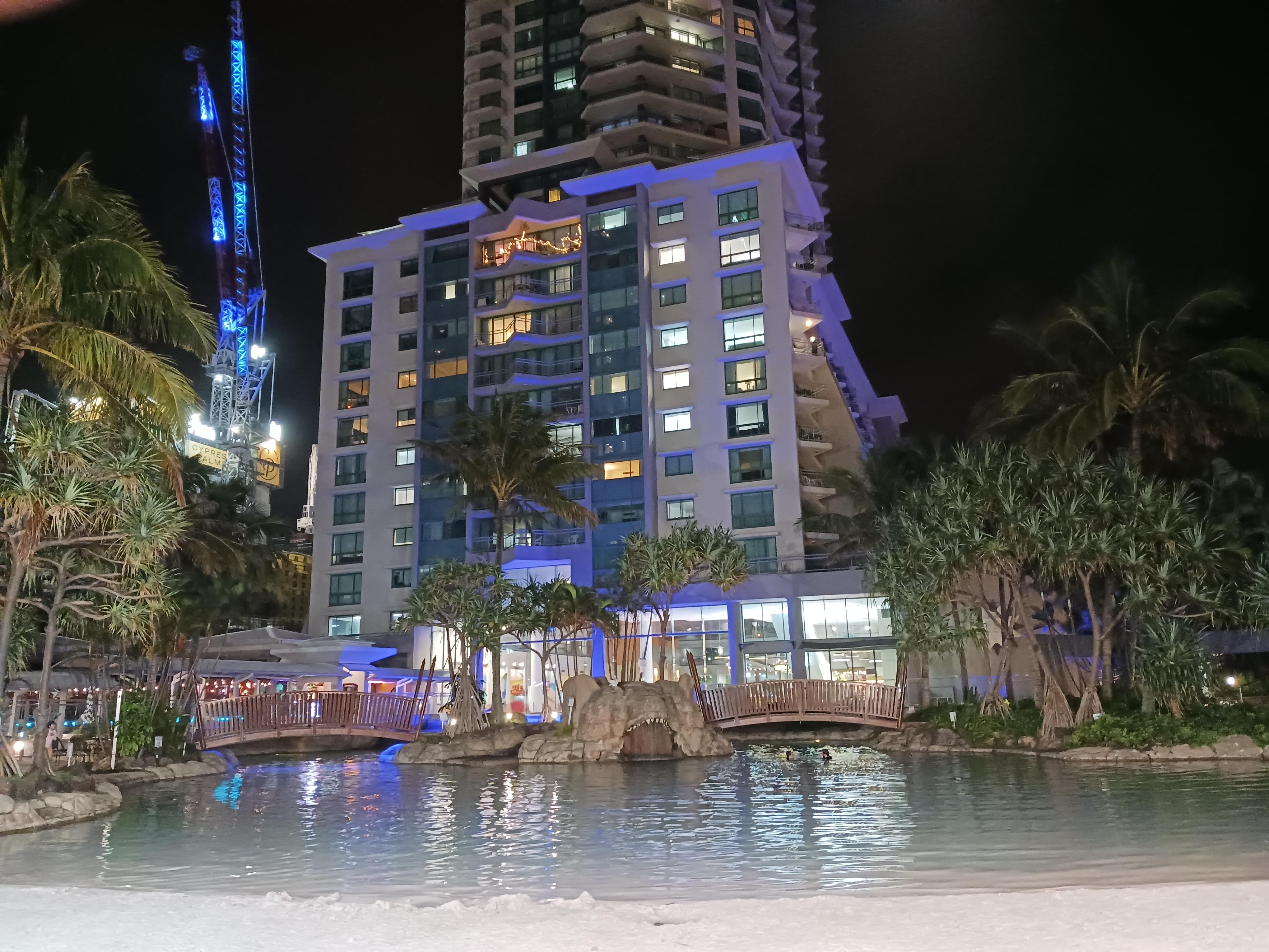 View of outdoor pool