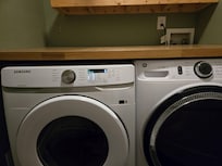 Washer and dryer