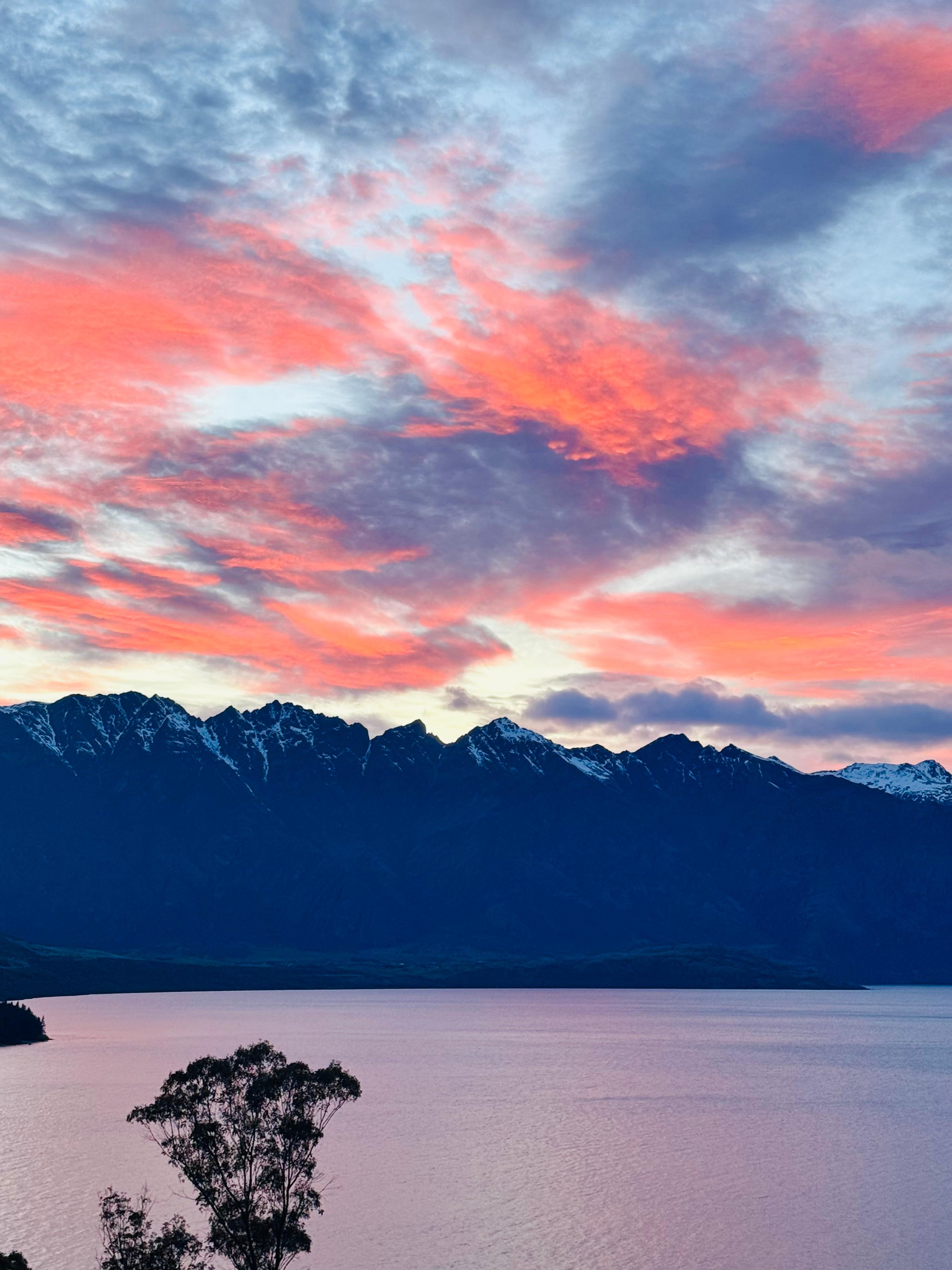 Watch the sunrise from bed 