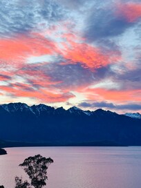 Watch the sunrise from bed