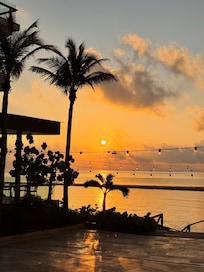 Sunrise view from main hall