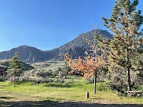View from the front of cabin