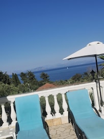 Vue depuis la piscine