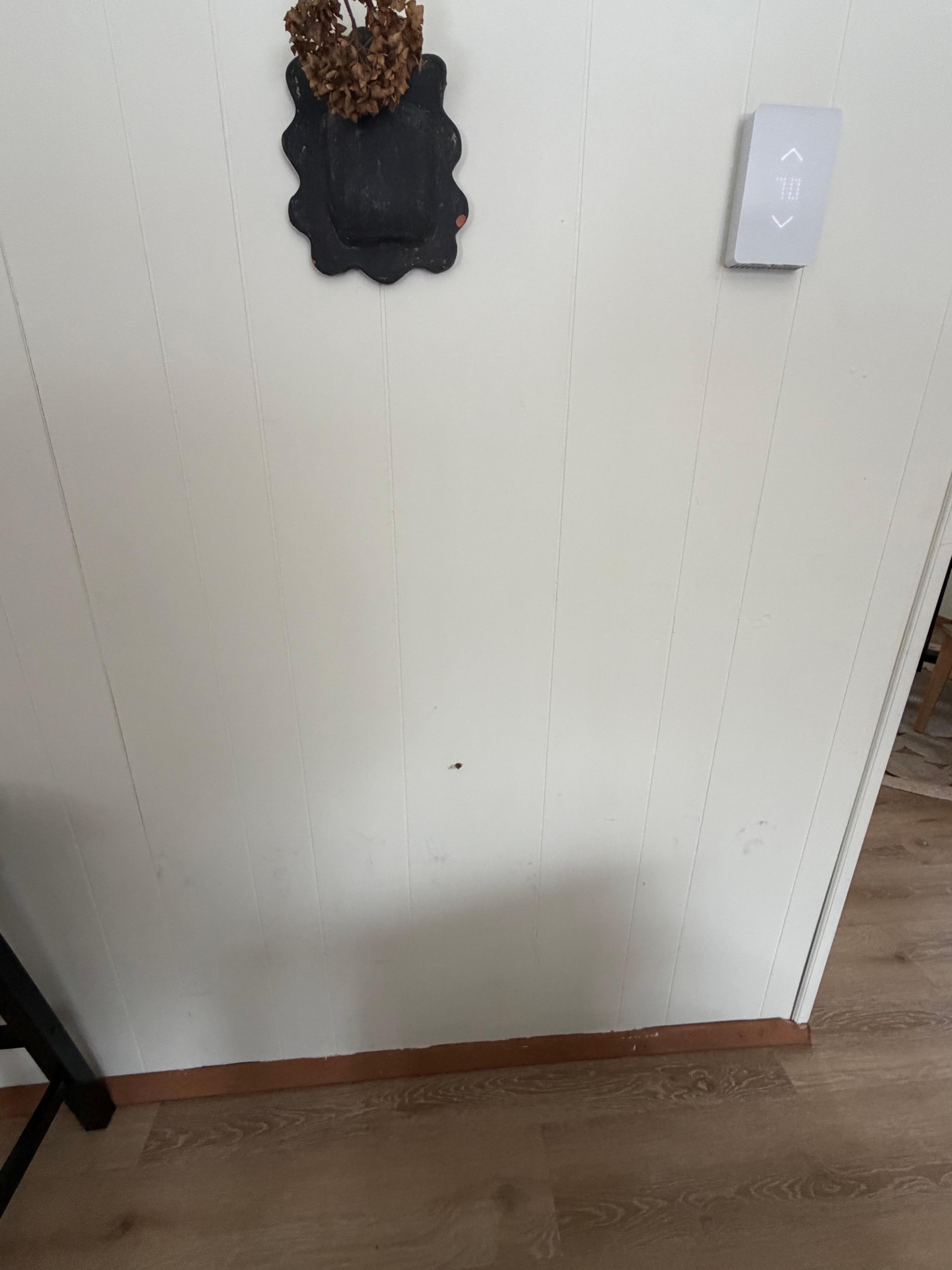 First wall I saw with a whole