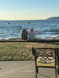 View off deck of house.