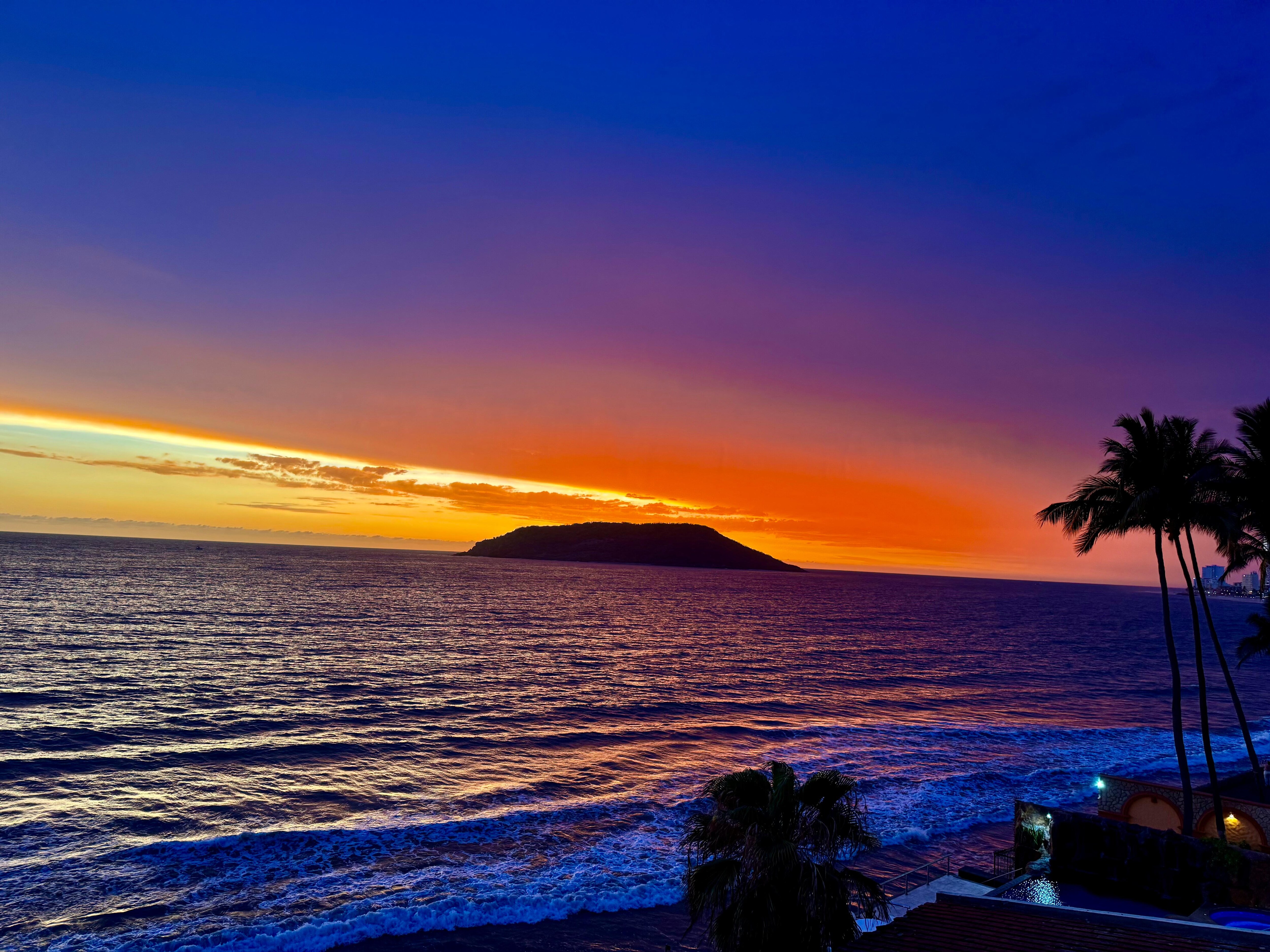 Typical sunset from my balcony