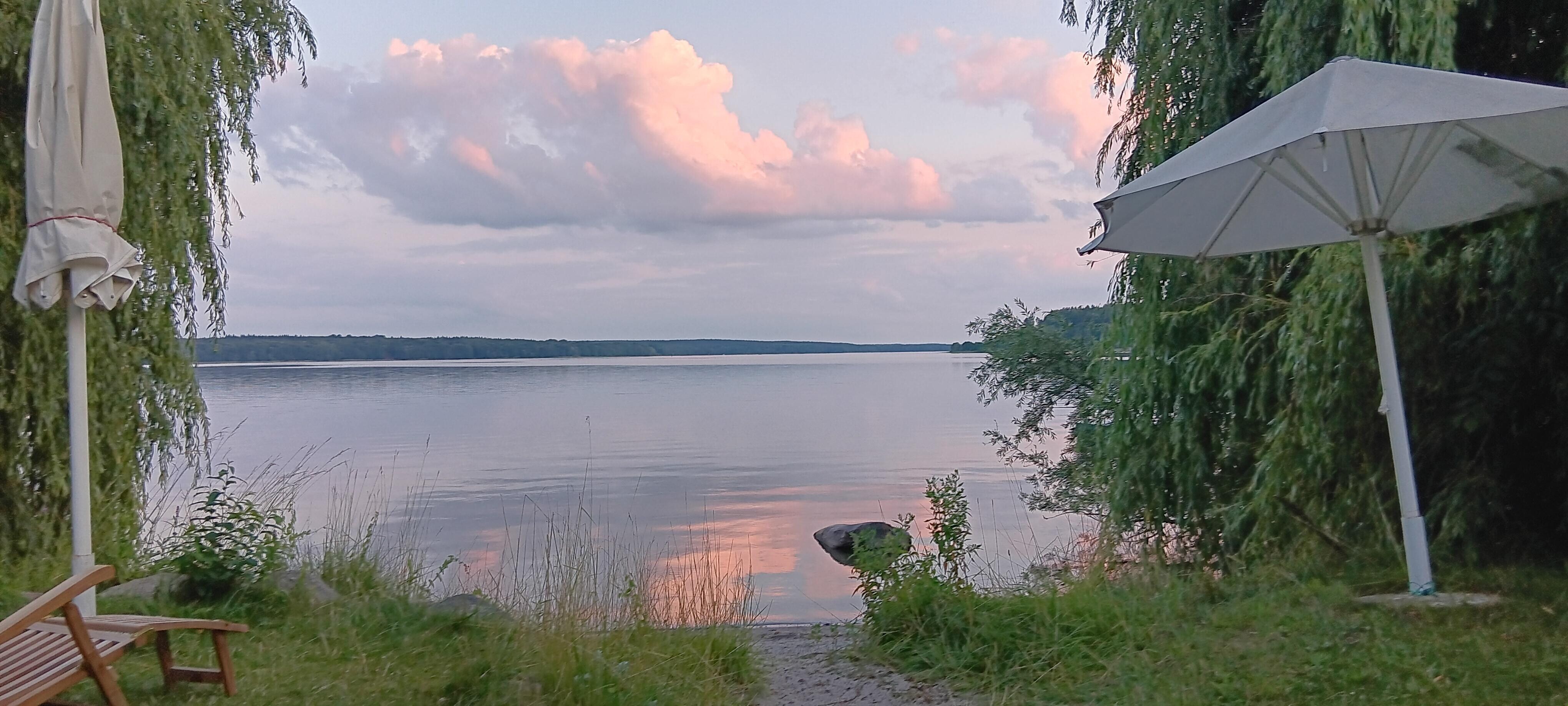 Abendstimmung am See 