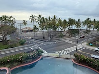 Lanai view, having breakfast every morning couldn’t be better.