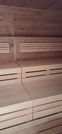 Sauna. Spotless and Hot!