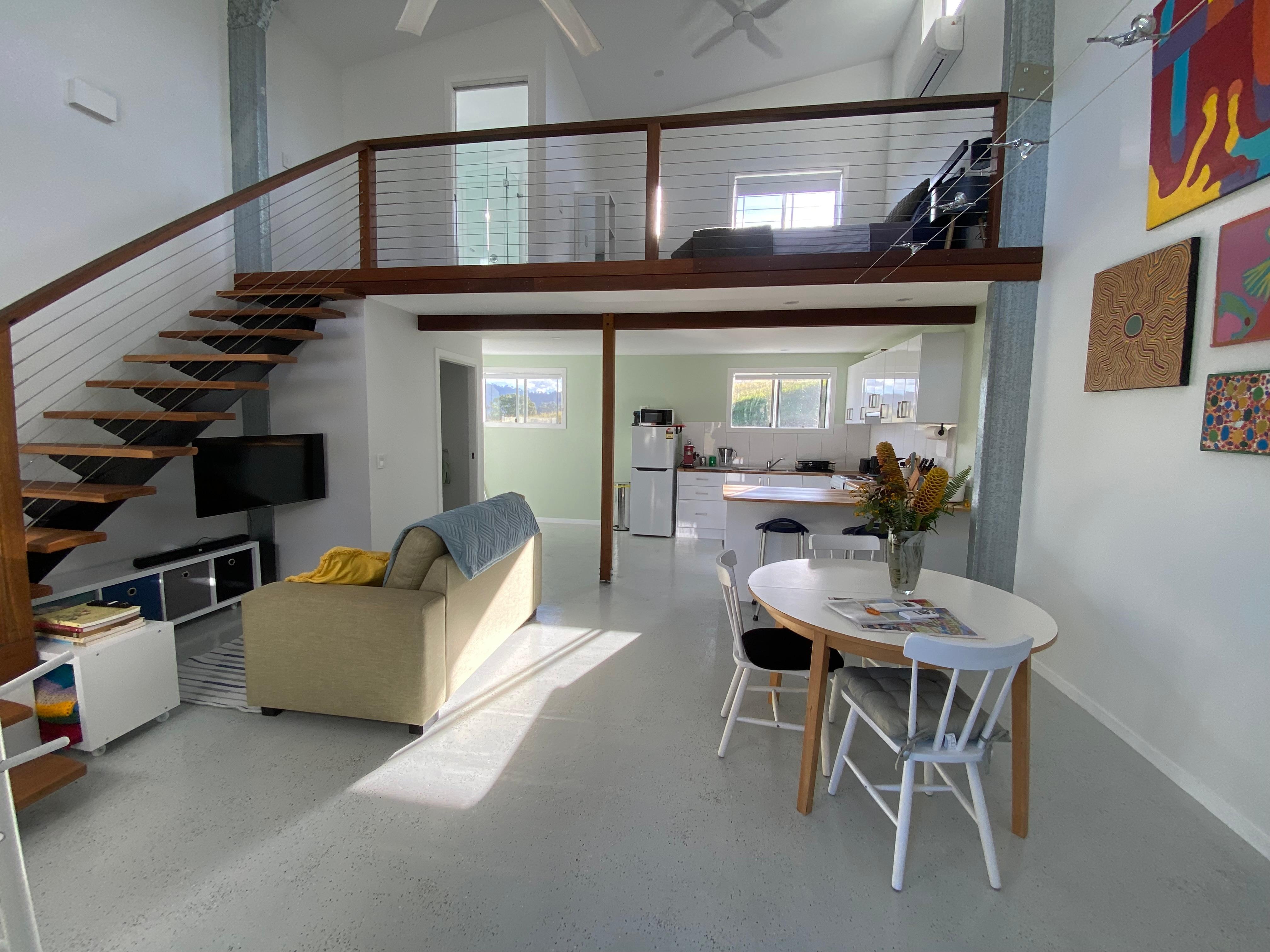 Stoney Chute Studio Inside front door.