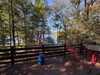 View from the back deck