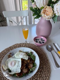 Brunch at the condo