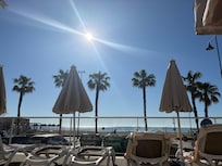 Utsikt mot stranden