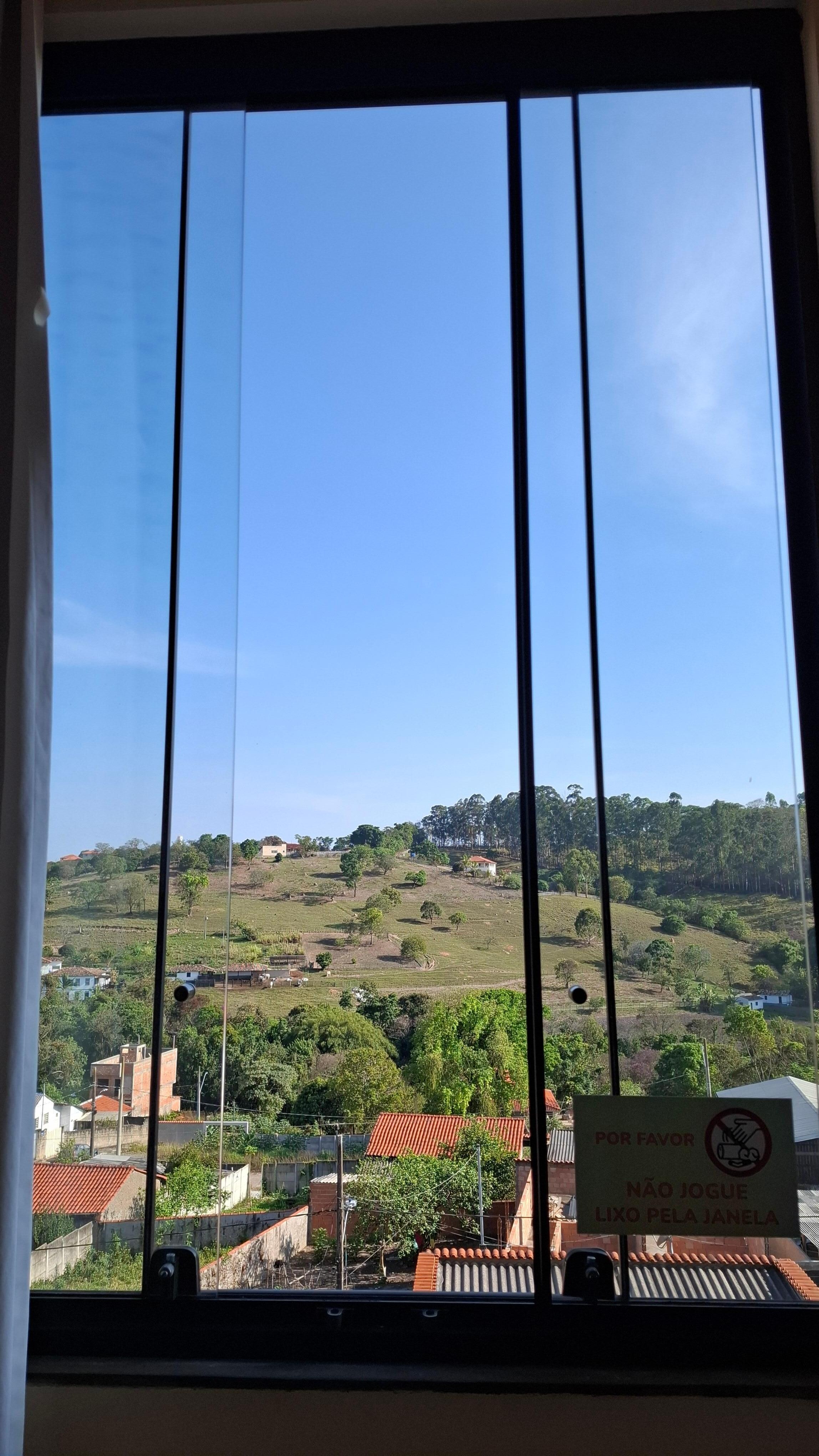 Vista da janela.