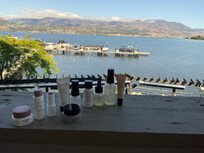 Balcony lake view of the pier