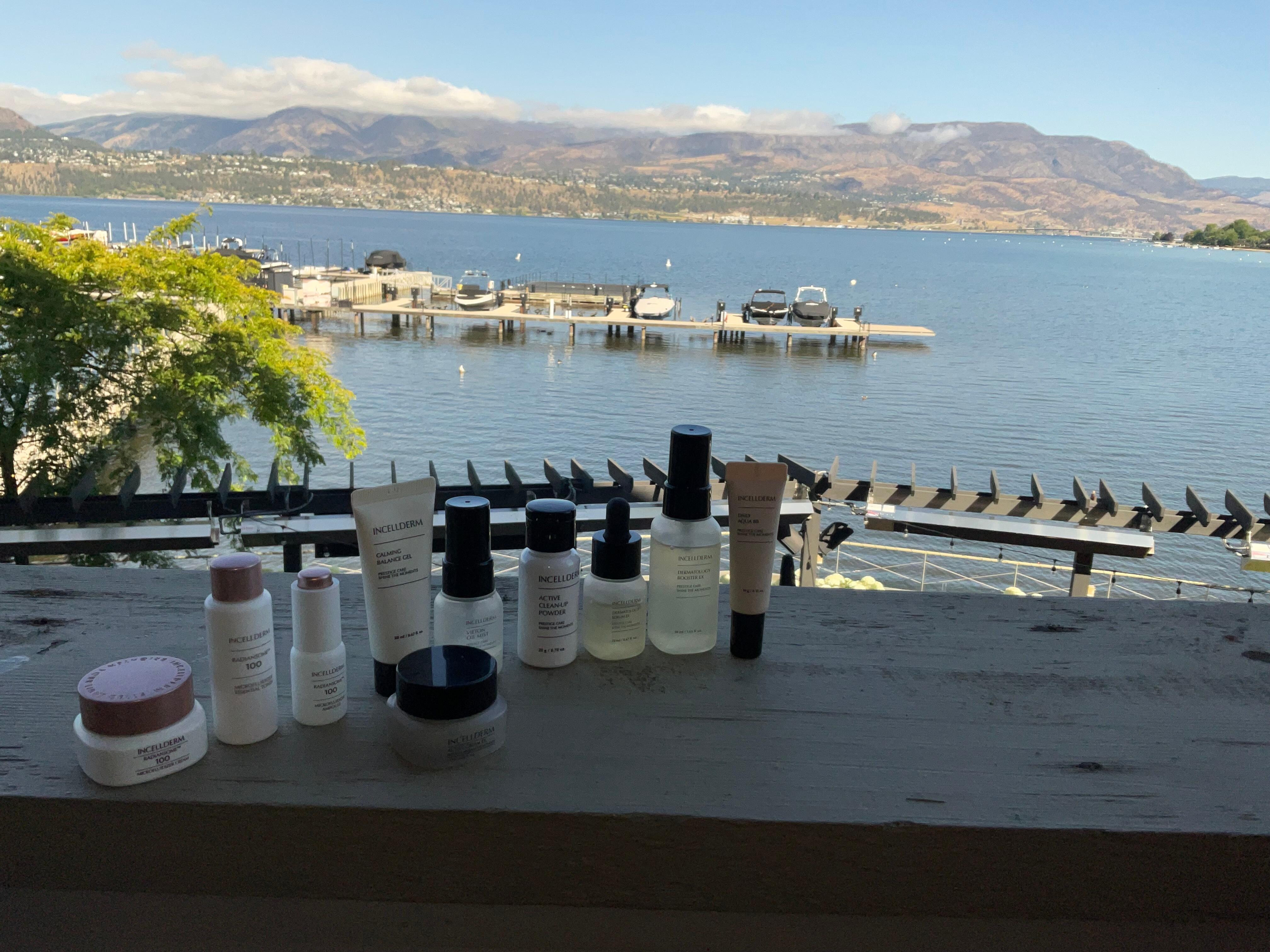 Balcony lake view of the pier