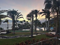 View from our balcony