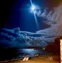 Gorgeous moon-this was almost every night.