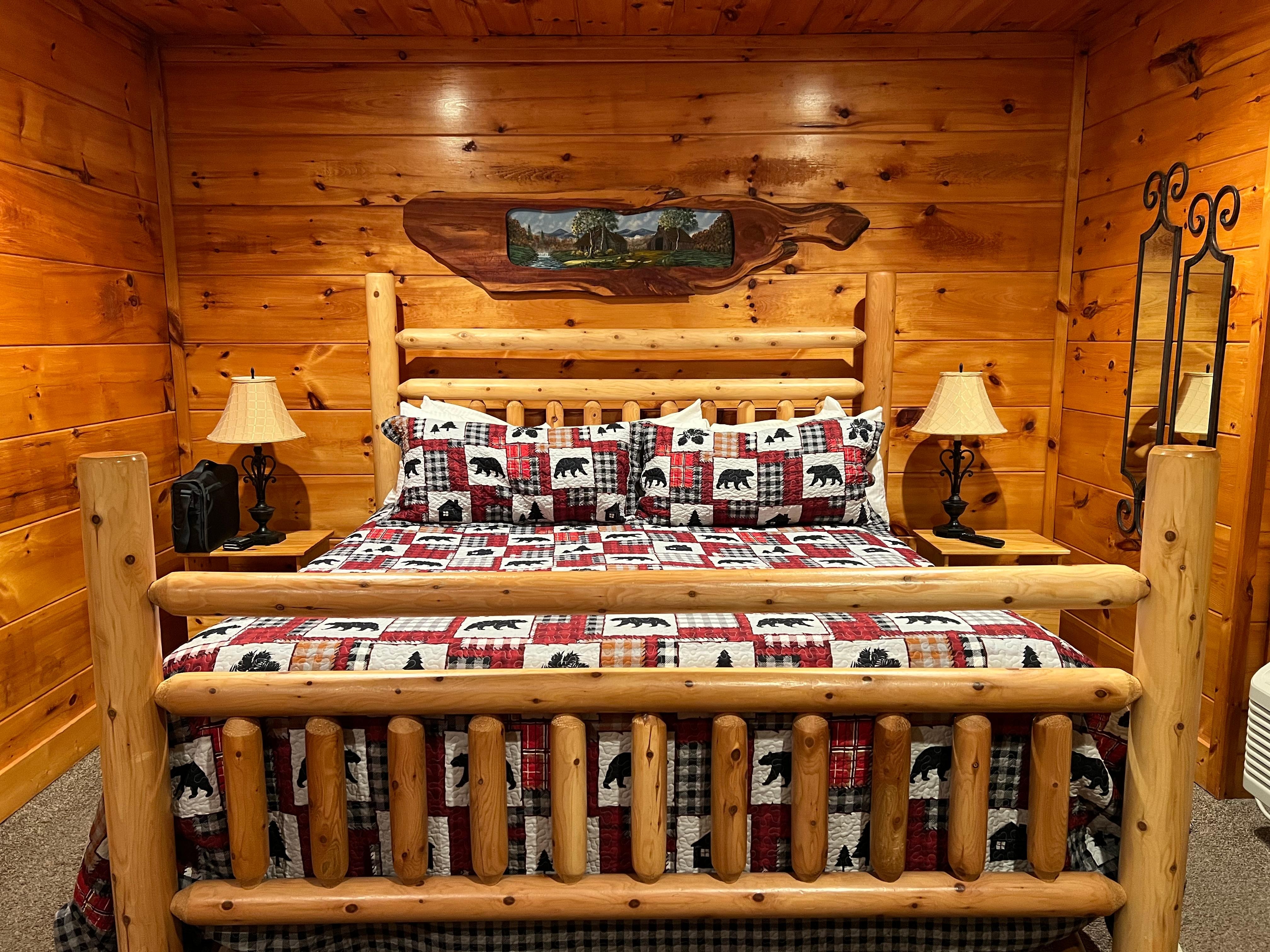Bear themed bedroom