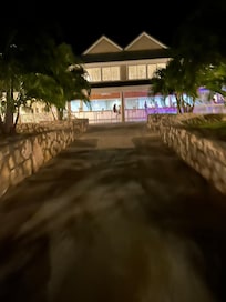 Main bar, restaurants and island tours