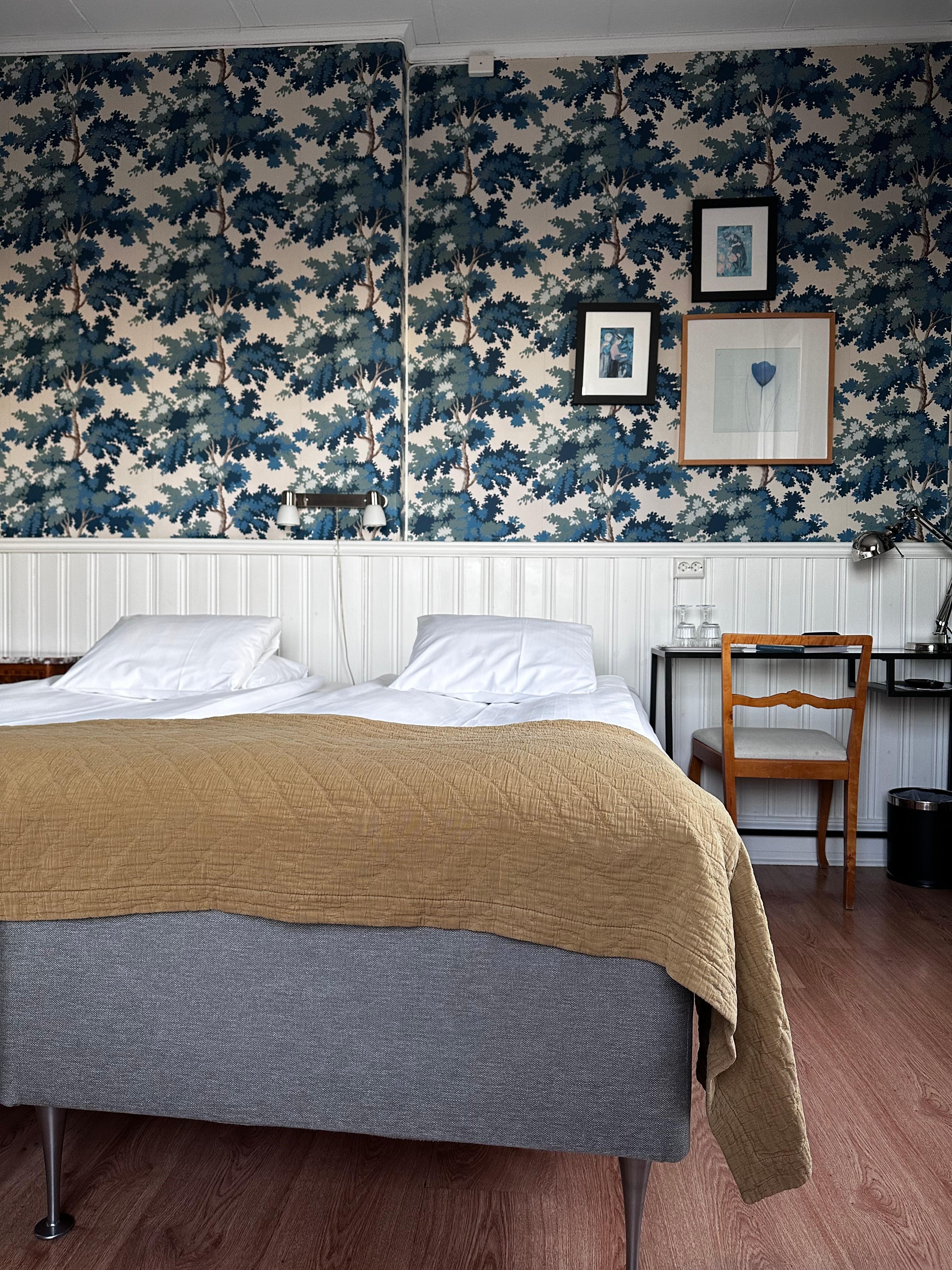 Ett av rummen. Inget rum är det andra likt 