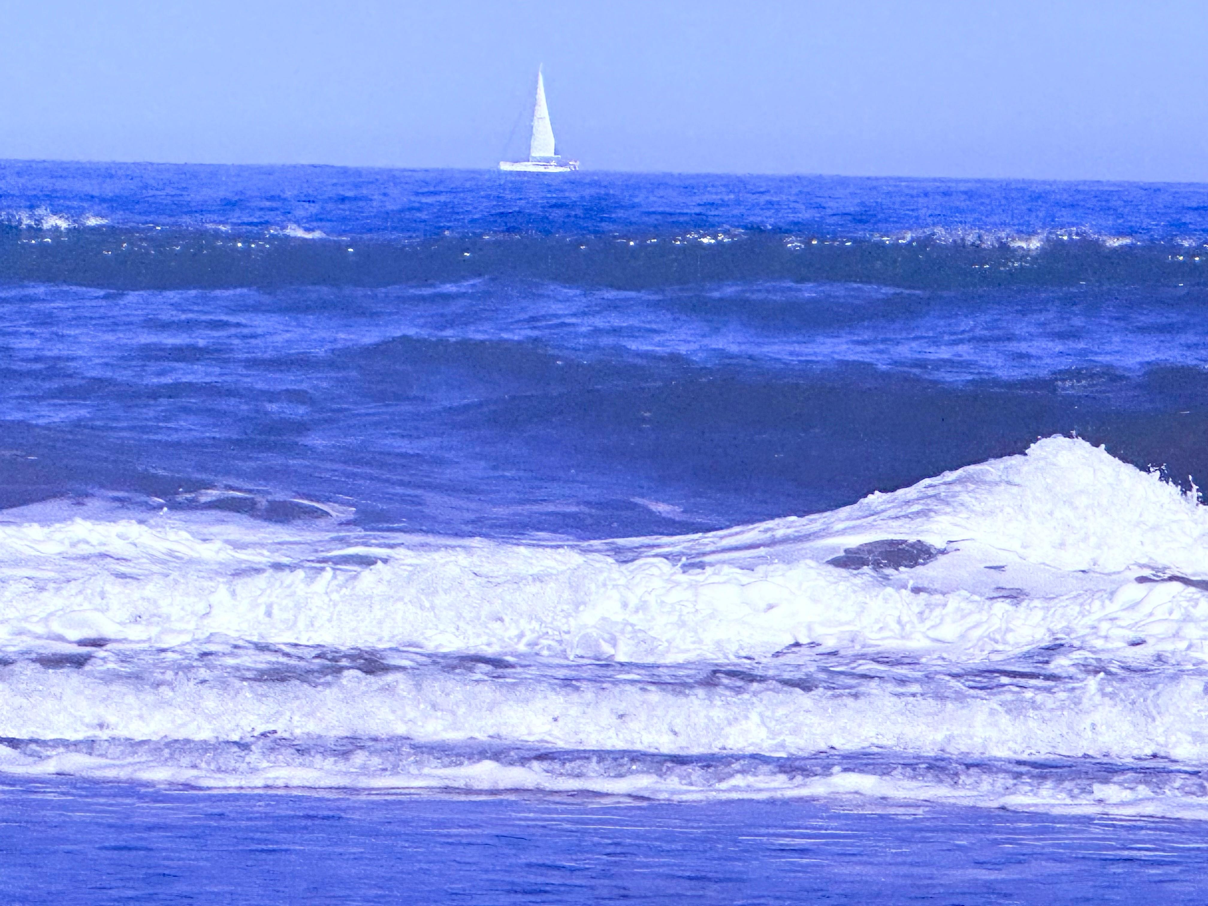 Watching the sailboats go by … 