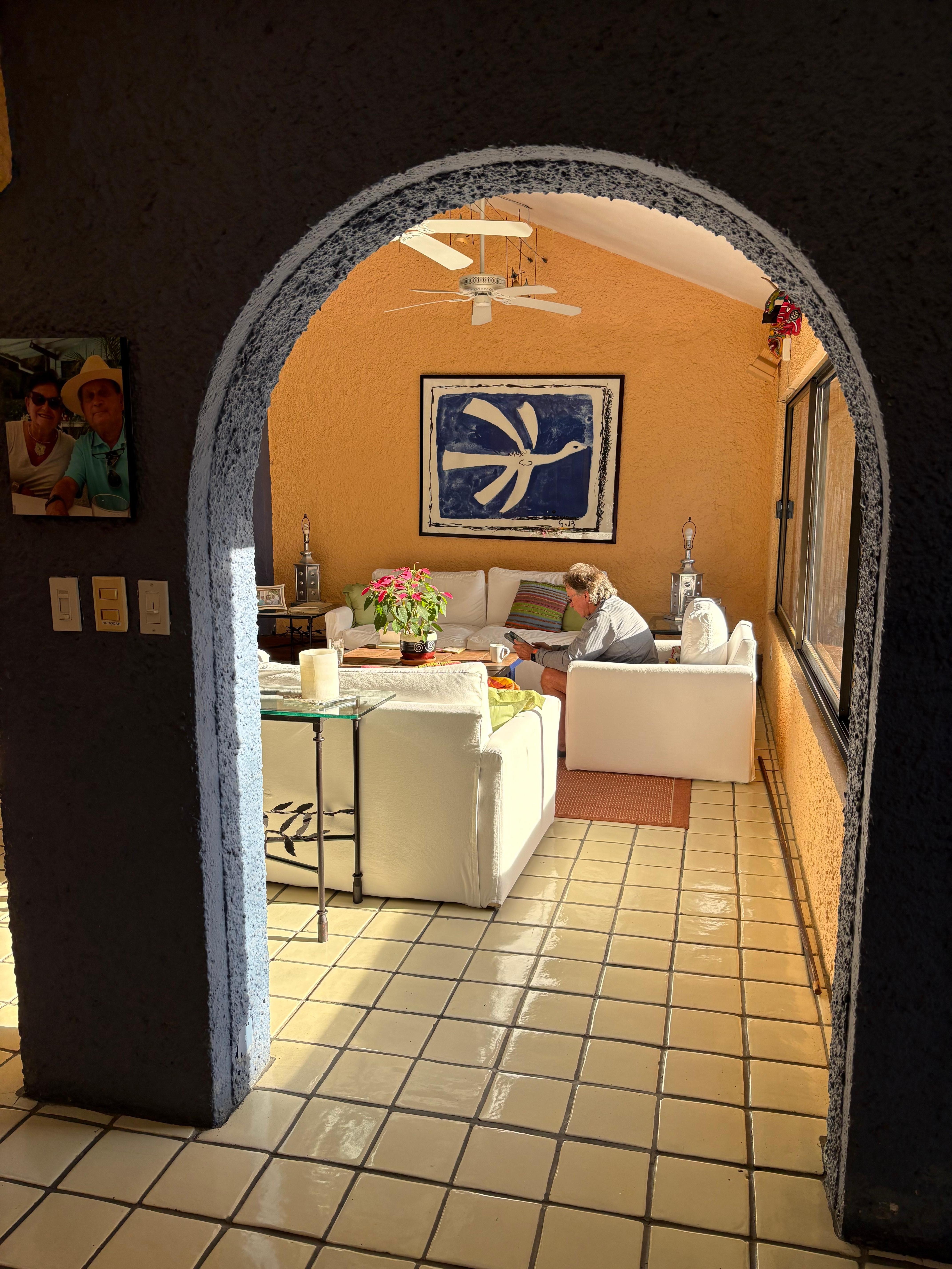 Bright and spacious interior sitting areas