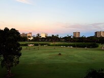 View from our balcony.