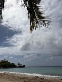 View on the Anse Figuier beach