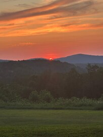 The end of a special day