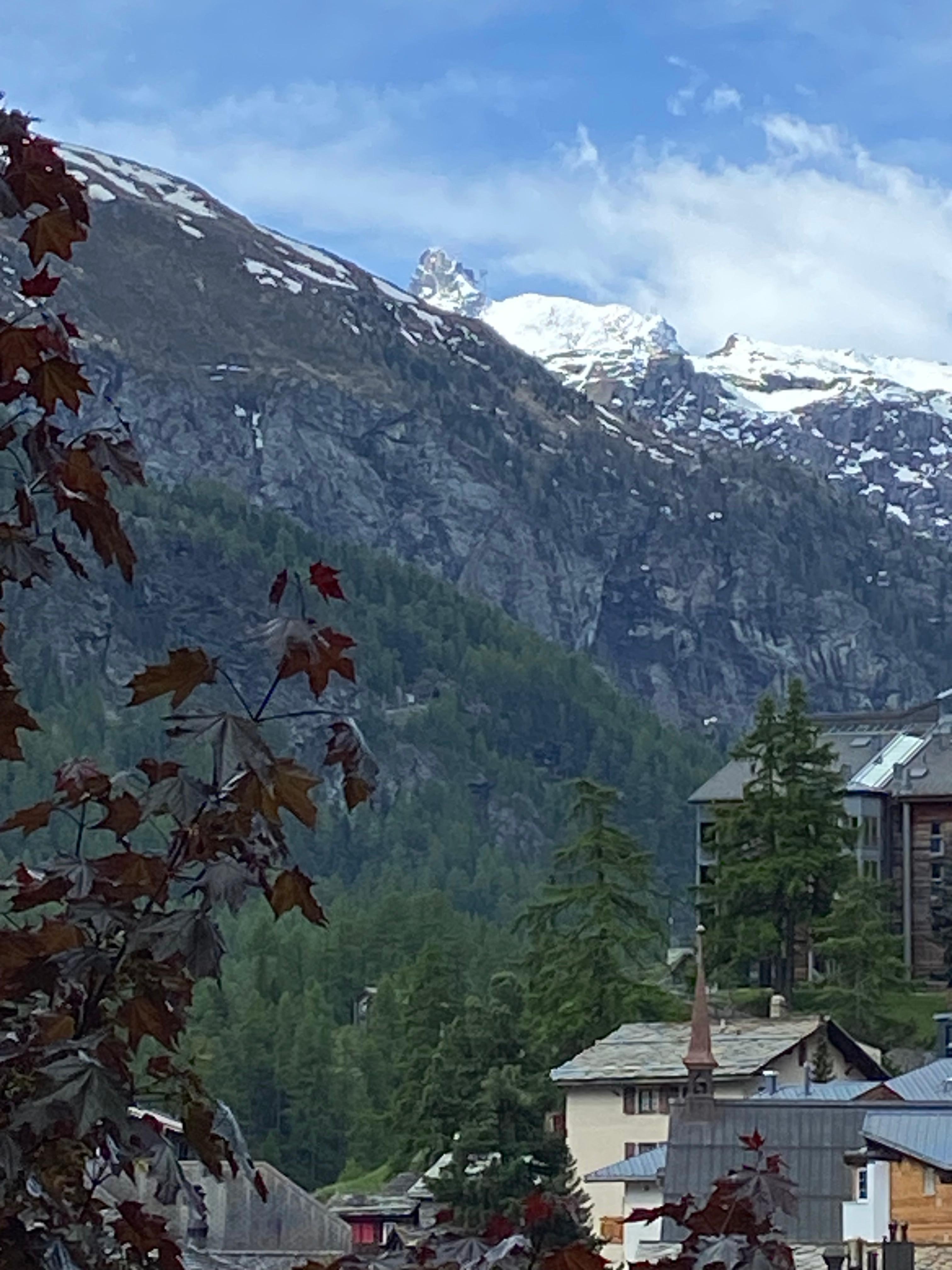 From our balcony!