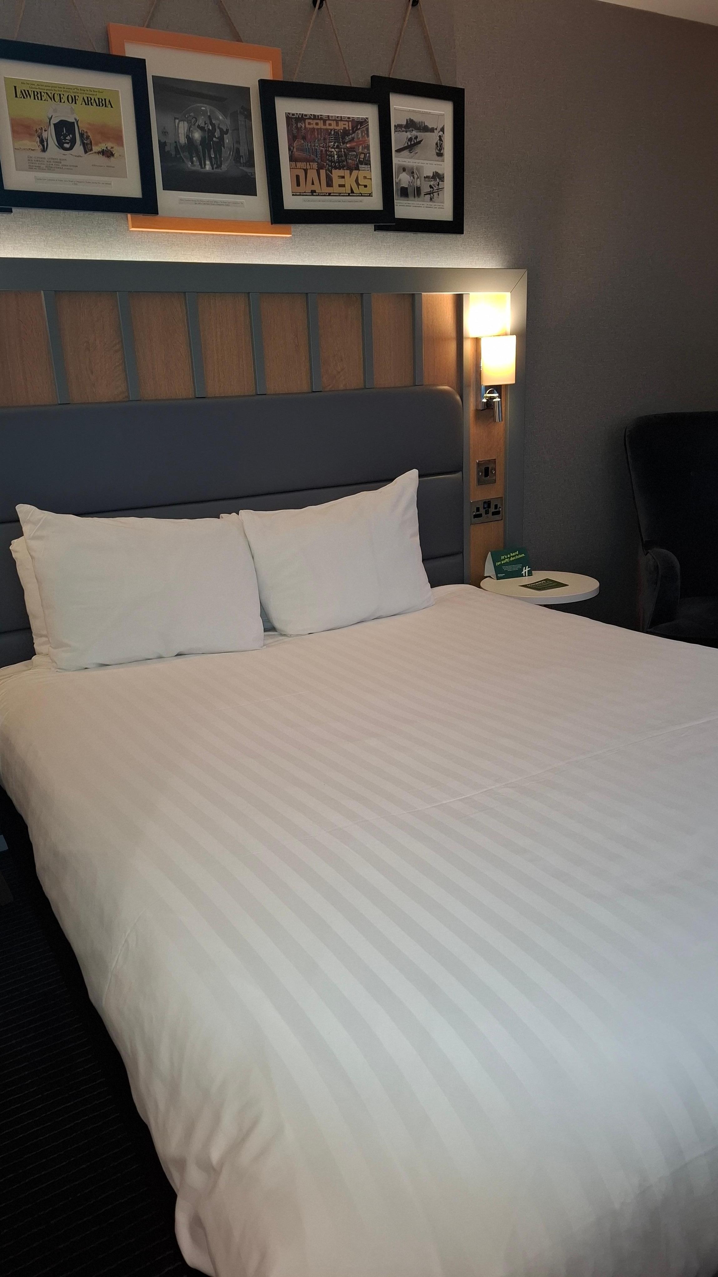 Comfortable bed (and Wi-Fi)