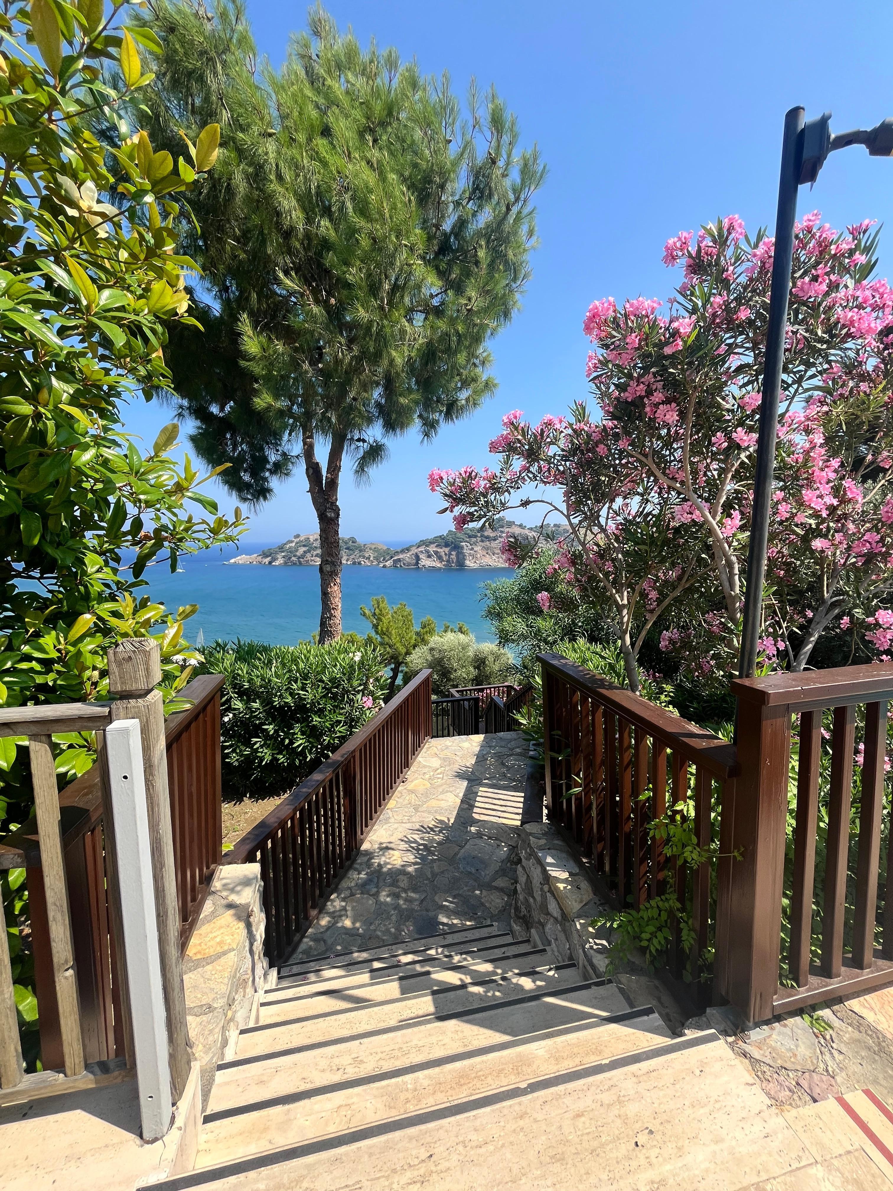 Typical walk around hotel