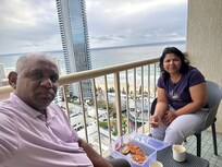 Beach View From Balcony.