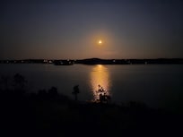 Full moon at 5:30 AM.