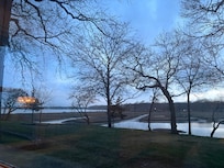 View outside our bedroom window.