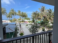 Utsikt från balkongen