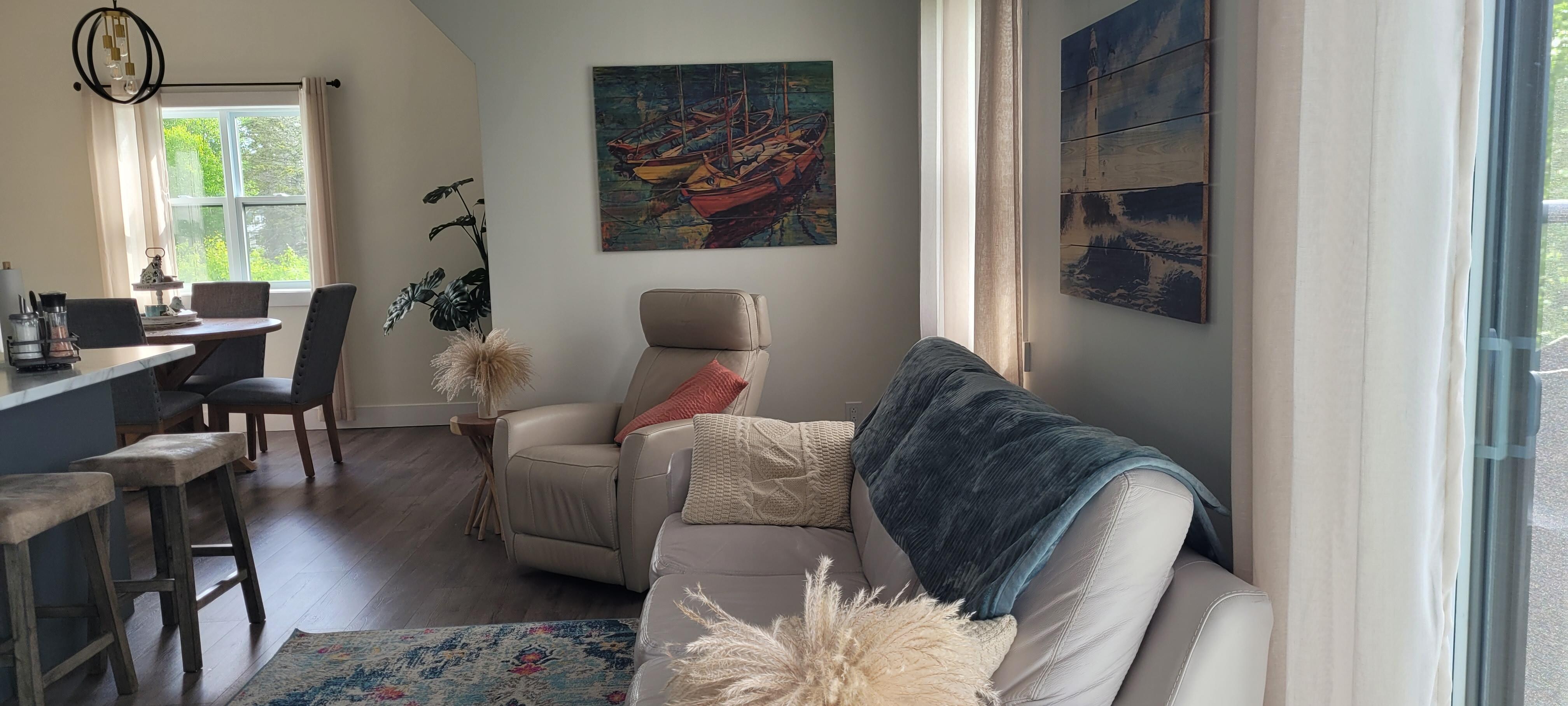 Open concept living space