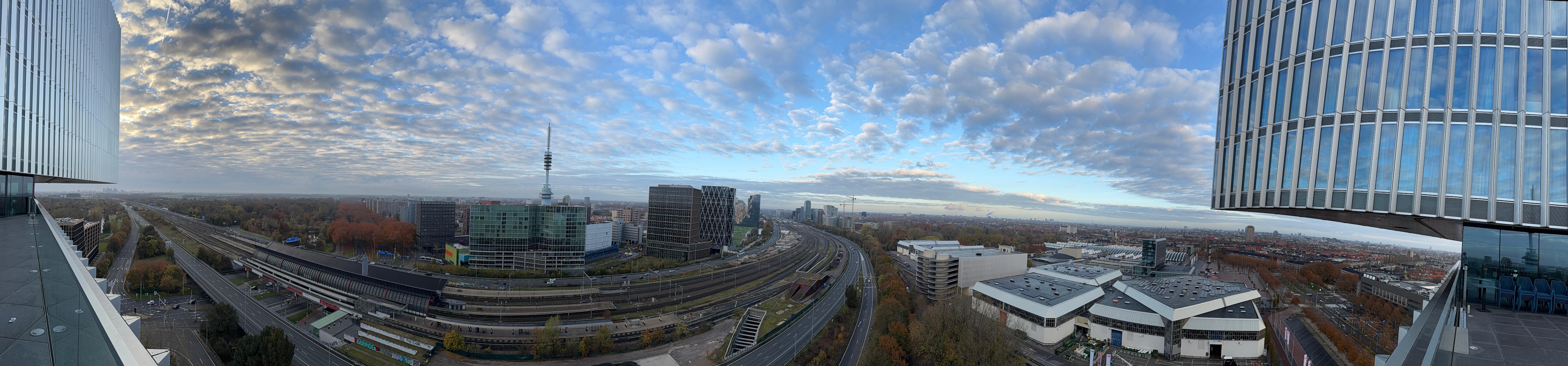 17階朝食会場からの眺めです。